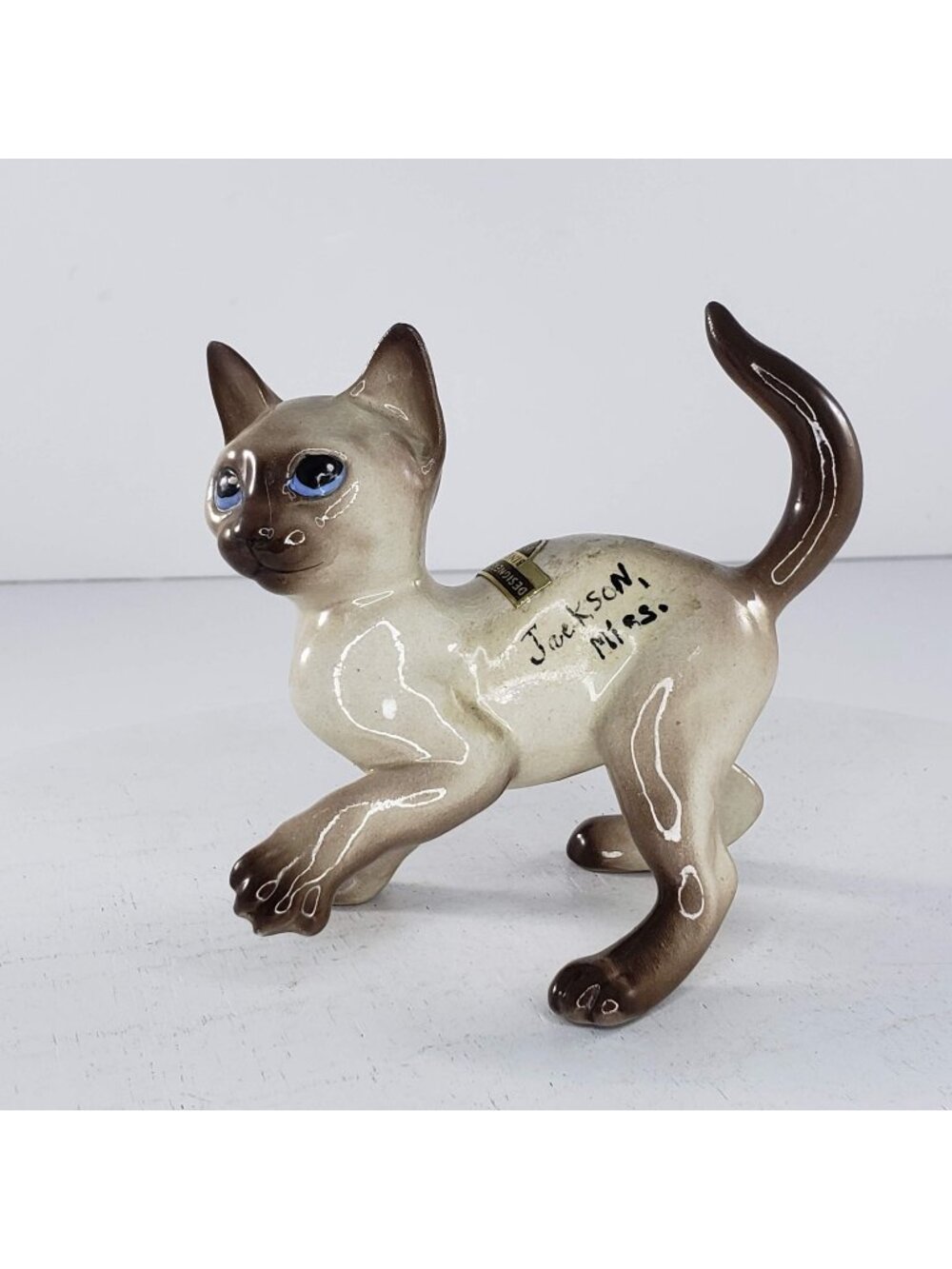 Hagen Renaker DW Kitten Cat Figurine Designer's Workshop Siamese